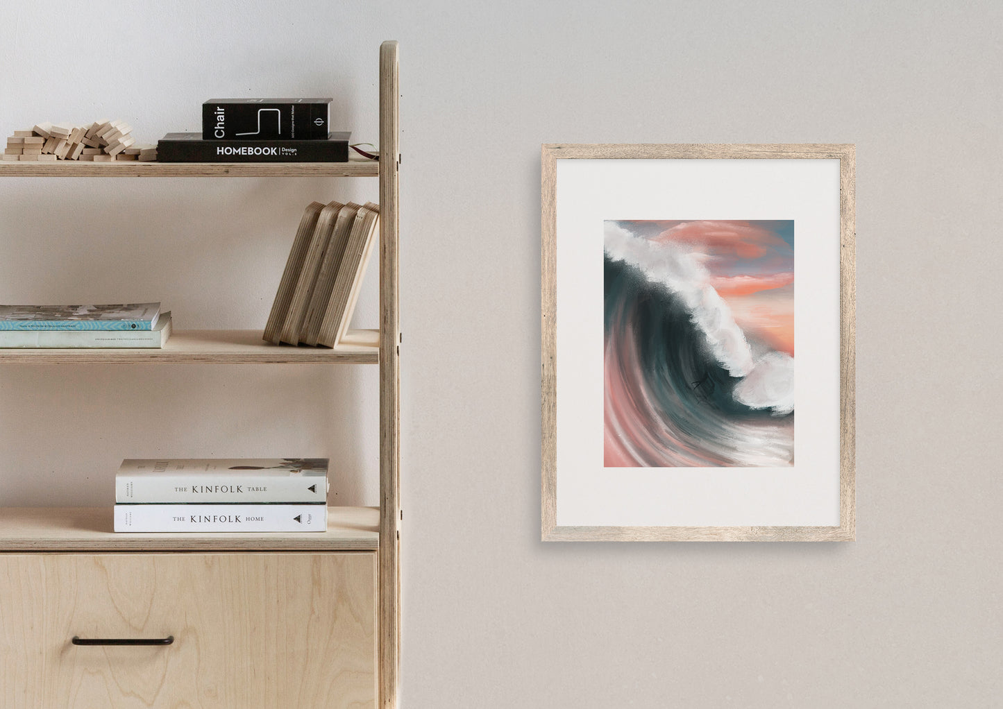 Poster "Golvenmeisje"