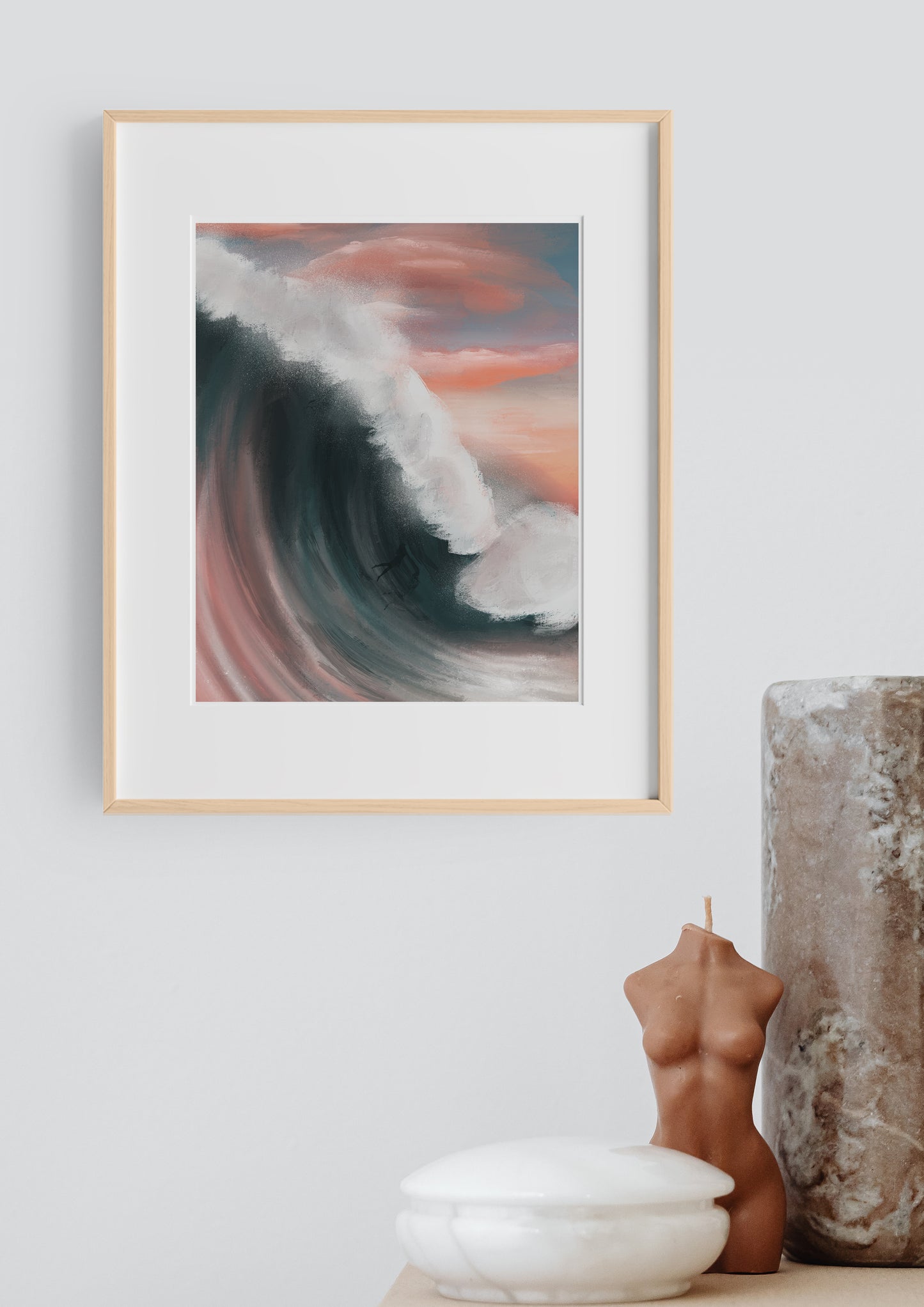 Poster "Golvenmeisje"